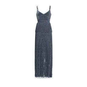 Hervé Léger
Strappy Ottoman Fringe Gown